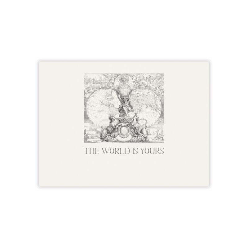 The World Is Yours V | World Map Atlas Post-it® Note Pads - Image 17