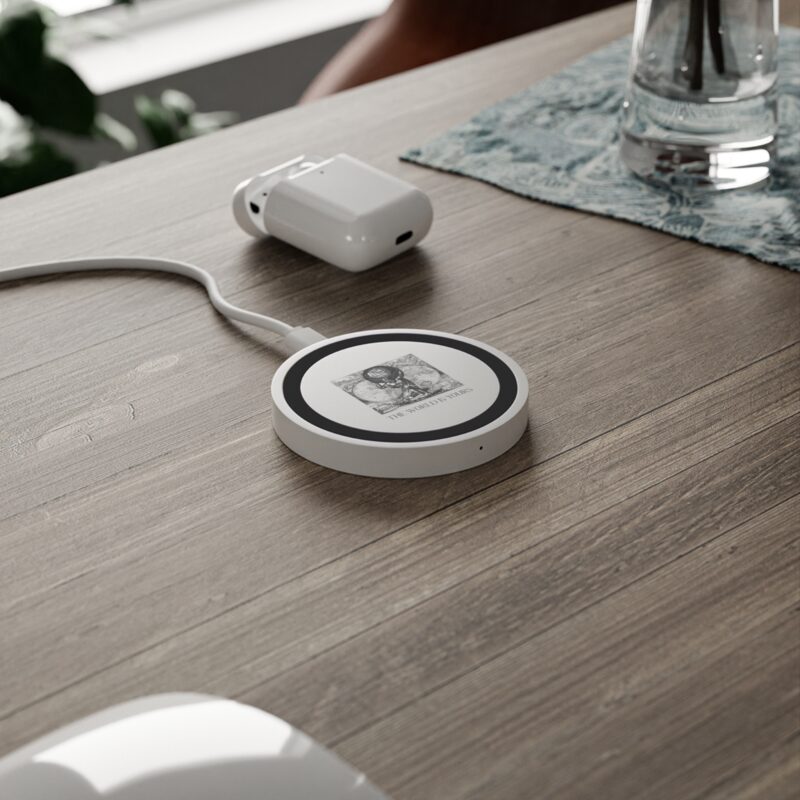 The World Is Yours IV | World Map Atlas Wireless Charging Pad - Image 3