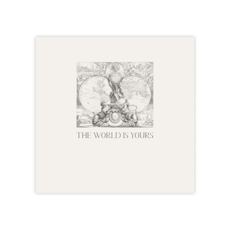 The World Is Yours V | World Map Atlas Post-it® Note Pads - Image 9