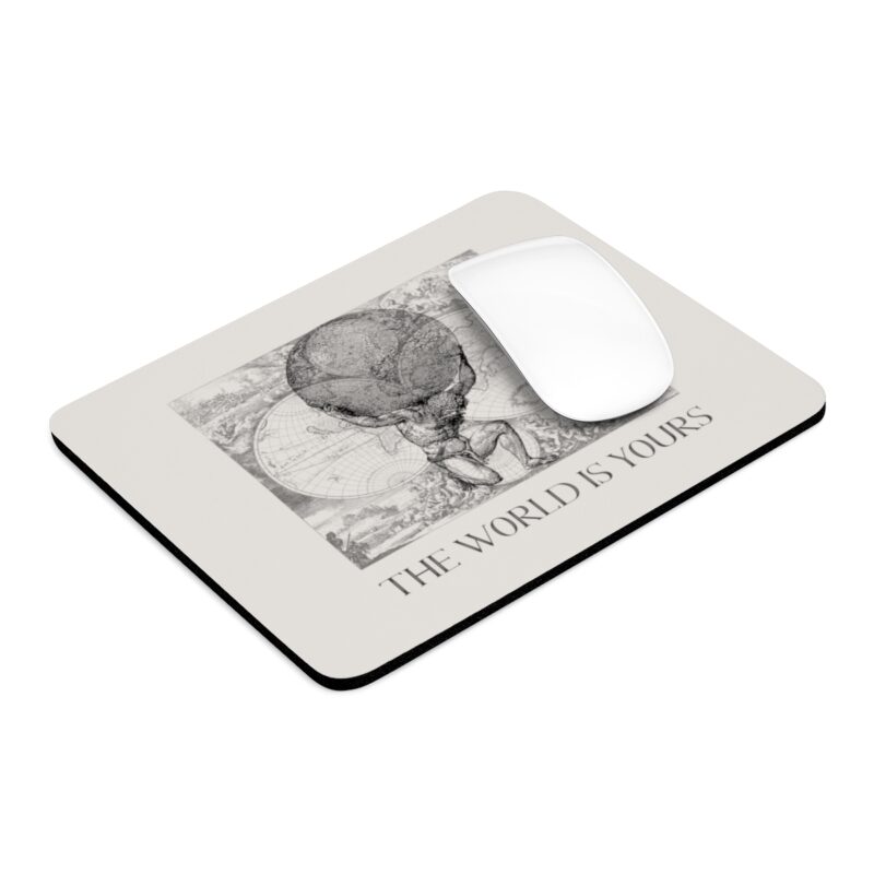 The World Is Yours III | World Map Atlas Mouse Pad - Image 9