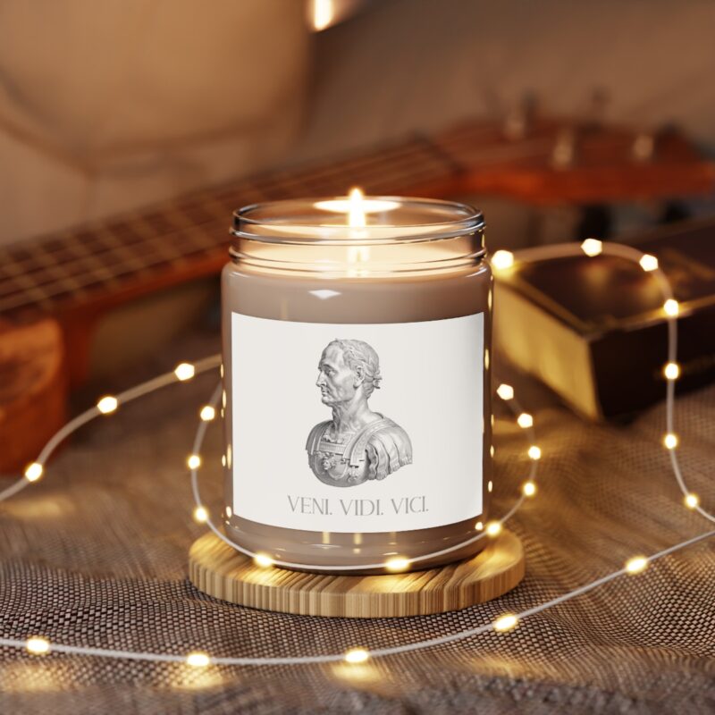 Veni Vidi Vici | Julius Caesar Affirmation Candle - Image 3