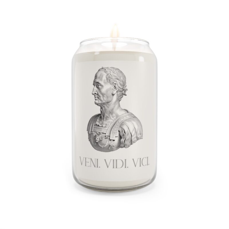 Veni Vidi Vici | Julius Caesar Affirmation Candle