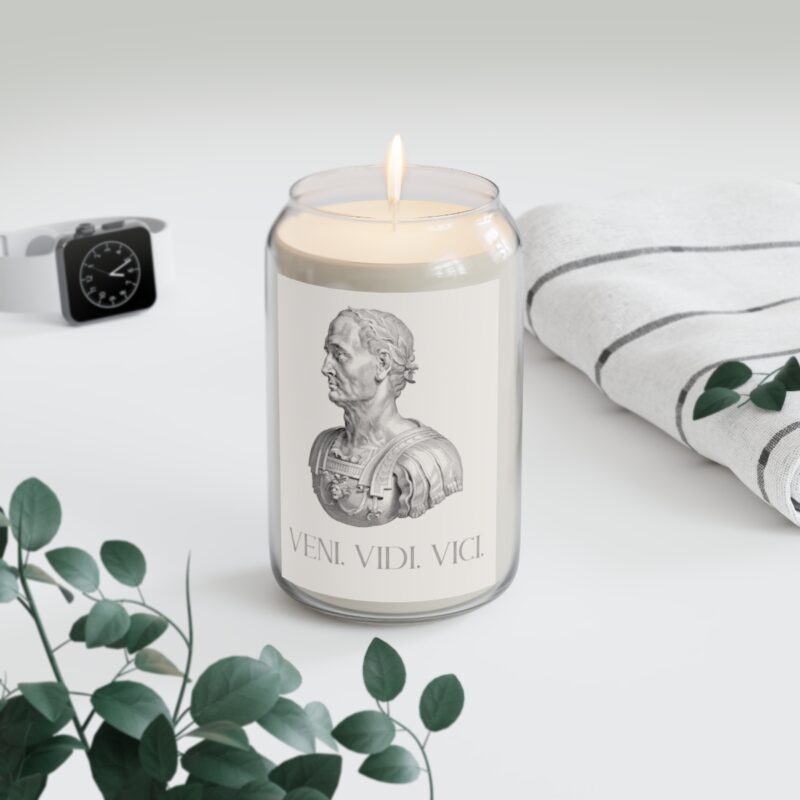 Veni Vidi Vici | Julius Caesar Affirmation Candle - Image 4