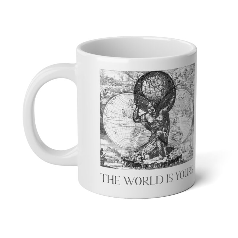 The World Is Yours IV | World Map Mug - Image 4